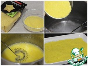 Полента с грибами и сыром Полента с грибами и сыром