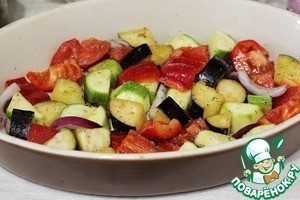 Полента с запеченными овощами Полента с запеченными овощами