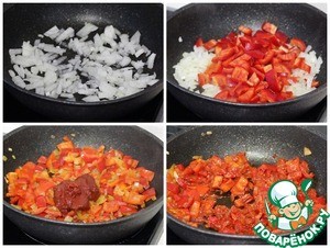 Полента, запеченная с фаршем Полента, запеченная с фаршем