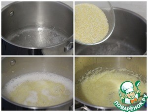 Полента, запеченная с фаршем Полента, запеченная с фаршем