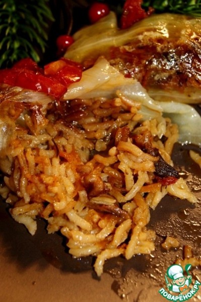 Постные голубцы