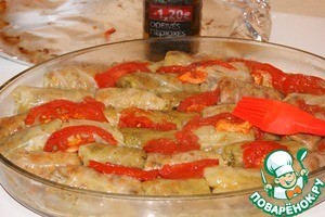 Постные голубцы