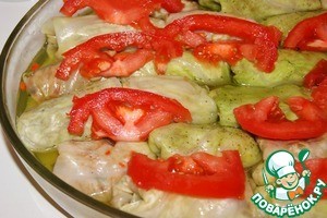 Постные голубцы