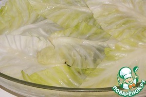 Постные голубцы