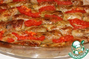 Постные голубцы