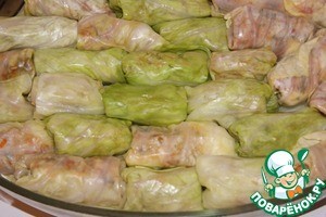 Постные голубцы