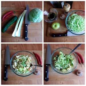 Пряная индейка с оливками и салатом Пряная индейка с оливками и салатом