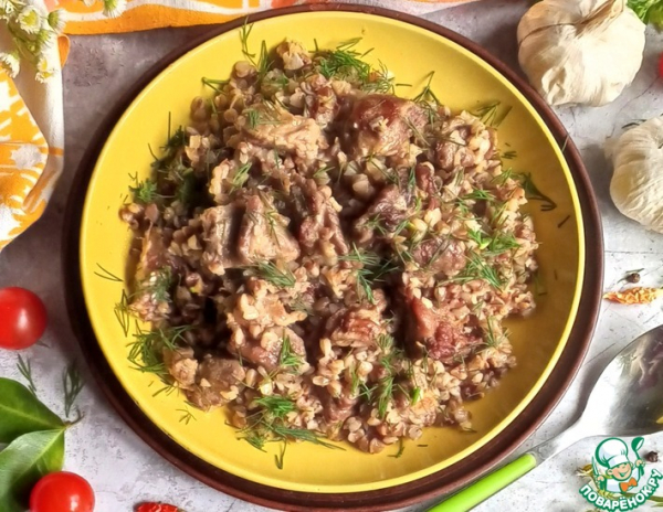 Пряное рагу-каша из баранины