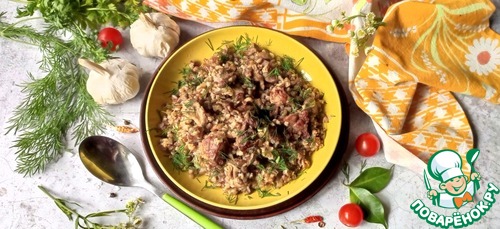 Пряное рагу-каша из баранины