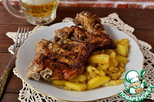 Ребрышки по-польски Ребрышки по-польски
