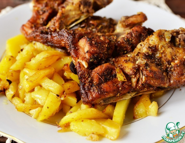 Ребрышки по-польски Ребрышки по-польски