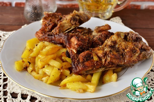 Ребрышки по-польски Ребрышки по-польски