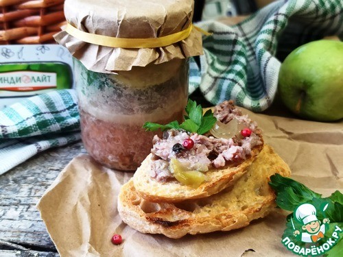 Рийет из индейки, запечённый в банке Рийет из индейки, запечённый в банке