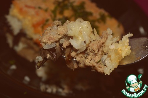 Рисовый гратен Рисовый гратен