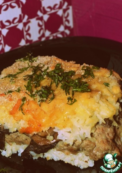 Рисовый гратен Рисовый гратен