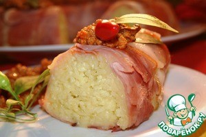 Рождественская рисовая бомба Рождественская рисовая бомба