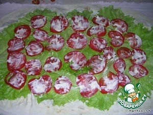 Рулет из лаваша