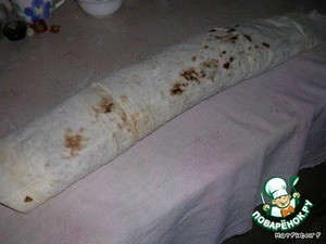 Рулет из лаваша