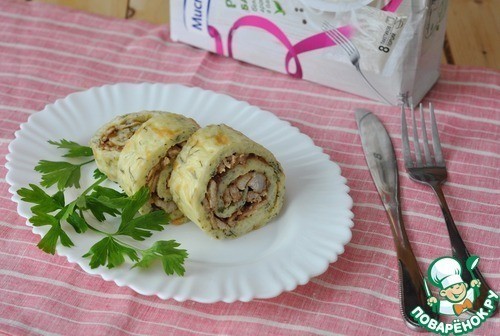 Рулет из риса "На радость мужу" Рулет из риса "На радость мужу"