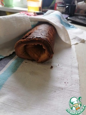 Рулет с хурмой Рулет с хурмой