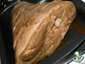 Рулька в темном пиве без варки