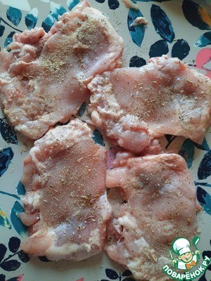 Румяные отбивные без жарки