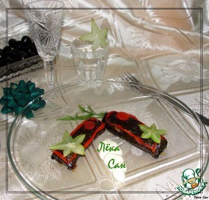 Рыбная долма в свекольных листьях "Повышение" Рыбная долма в свекольных листьях "Повышение"