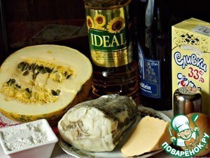 Рыбно-тыквенный гратен