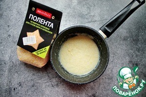 Рыбные оладушки с полентой Рыбные оладушки с полентой