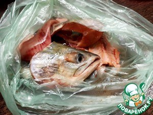 Рыбный сливочный суп с полентой Рыбный сливочный суп с полентой