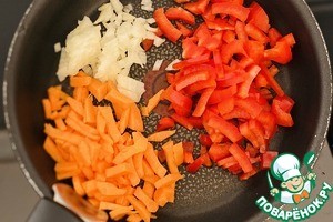 Рыбный суп с креветками Рыбный суп с креветками