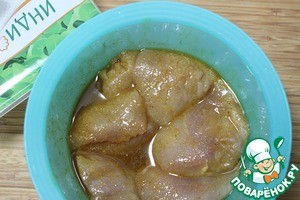 Салат "Овощной переполох" с индейкой