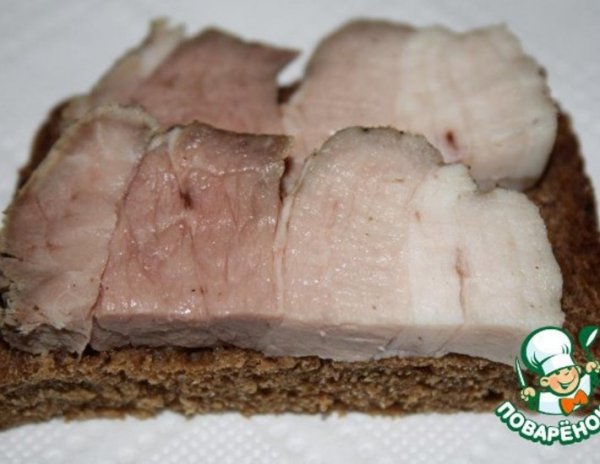 Сало на пару