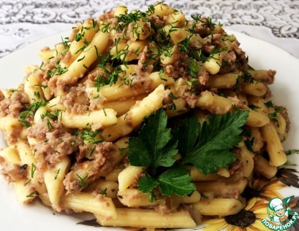 Самые вкусные макароны по-флотски