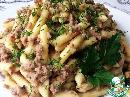 Самые вкусные макароны по-флотски