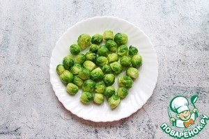 Шашлычки из брюссельской капусты Шашлычки из брюссельской капусты