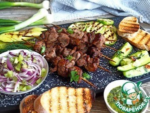 Шашлык из баранины с красным вином Шашлык из баранины с красным вином