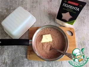 Шоколадная каша из рисовой поленты Шоколадная каша из рисовой поленты