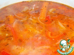 Шурпа из баранины по-днепропетровски Шурпа из баранины по-днепропетровски