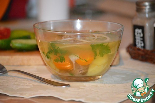 Шурпа из говядины в мультиварке Шурпа из говядины в мультиварке