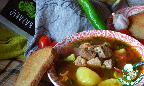 Шурпа с бараниной "Походная" Шурпа с бараниной "Походная"