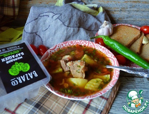 Шурпа с бараниной "Походная" Шурпа с бараниной "Походная"