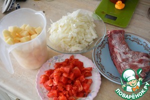 Шурпа с кукурузой