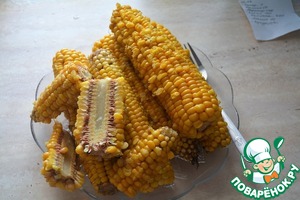 Шурпа с кукурузой