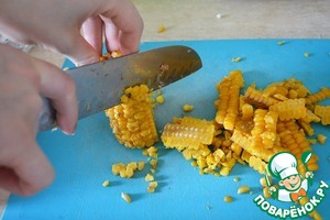 Шурпа с кукурузой