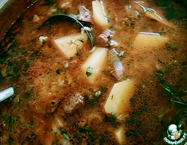 Шурпа с рисом Шурпа с рисом