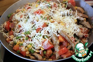 Сковорода "Мексика" со свиными шницелями