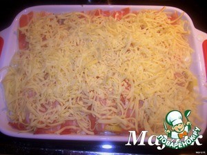 Сливочно-картофельный гратен с лососем Сливочно-картофельный гратен с лососем