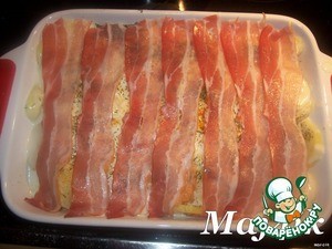 Сливочно-картофельный гратен с лососем Сливочно-картофельный гратен с лососем