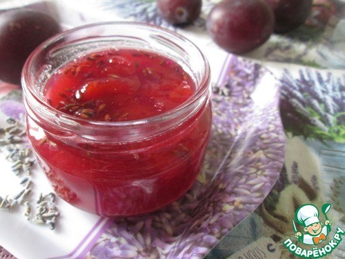Сливовый джем с лавандой Сливовый джем с лавандой